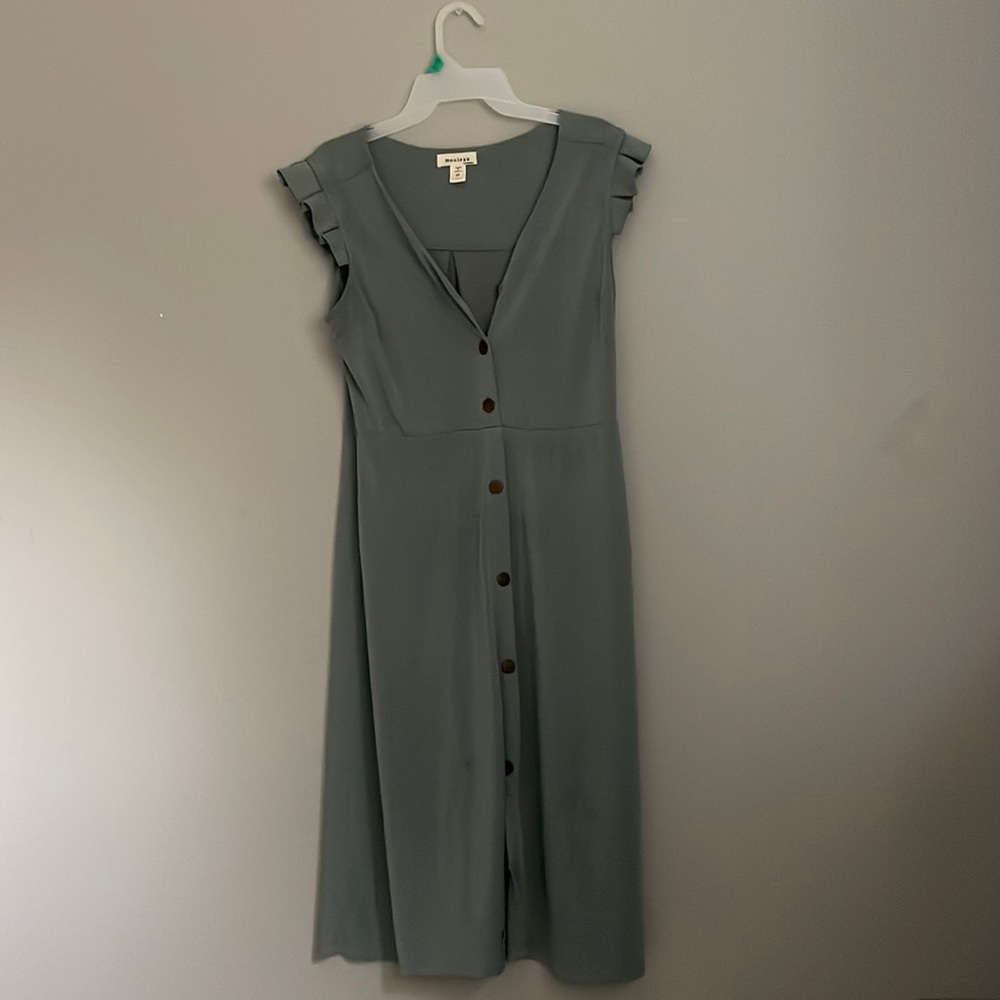 Brand: Monteau Size: Medium Color: Grayish Green Material: Cloth/ stretchy Cloth